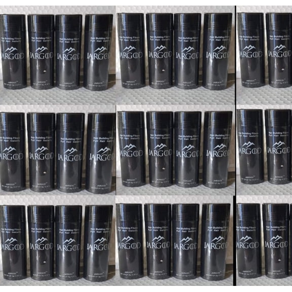 30 Bottles Dark Brown Hair Building Fibers for Instant Volume and Thicker Fuller Hair Large 27.5g ( Pack of 30 Bottles ) Hair Fibers for Women and Men Jargod