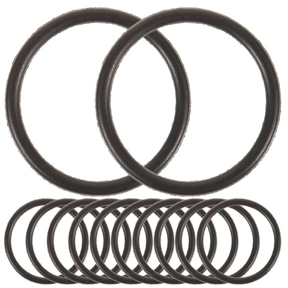 BRIGHTFUFU 30pcs trompeta anillo de goma mute Reducción de ruido de práctica para la práctica Grabación de rendimiento Accesorios de trompeta Piezas de reemplazo de trompeta