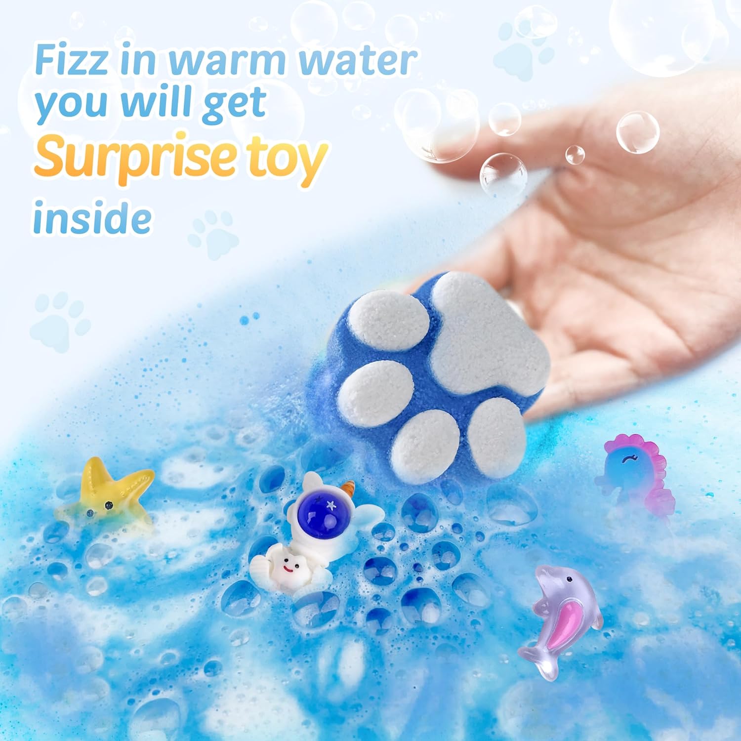 PickMora 32-Piece Bath Bombs for Kids with Surprise Toys photo 3