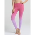 thumbnail image 3 of SAYFUT Women's Yoga Pilates Pants Ankle Leggings Athletic Gym Running Workout Exercise Fitness Tights Casual Trousers Rose Red, 3 of 6