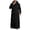 Black-C, variant on Kaftan for Men Casual Long Sleeve Mens Thobe Embroidered Muslim Gown Shirt Black Kaftan