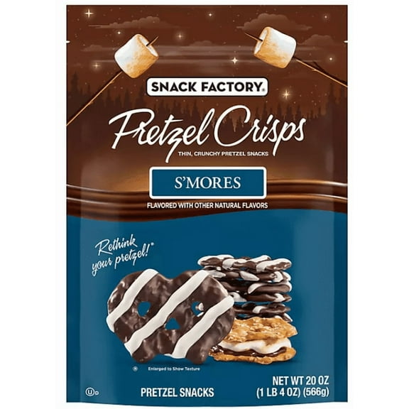 Snack Factory S'mores Pretzel Crisps, 20 Oz.