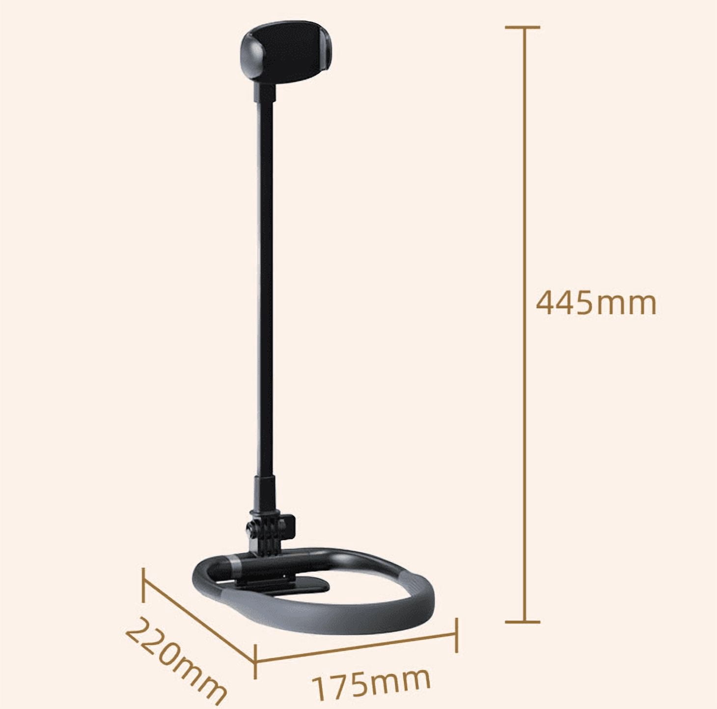 Cell Phone Stand, Neck Cell Phone Holder, Hand Free Flexible Gooseneck Phone Holder for Bed, Neck Phone Holder POV/Vlog Selfie Mount, Universal Multi-Functional Phone Stand for 4.7''-6.7'' Phone