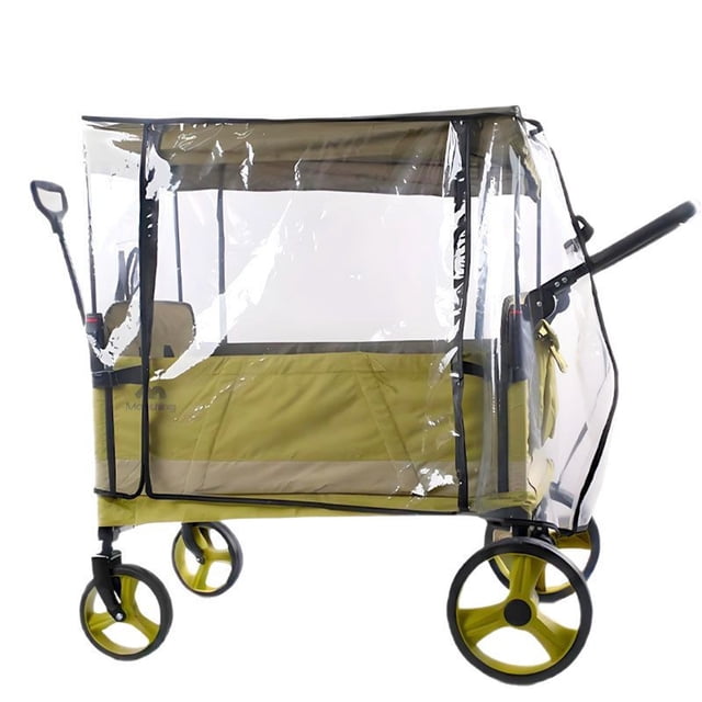Naiovety Funda cortavientos plegable con cremallera para carrito de mano o cochecito (tamaño 935273cm) Paraguas de lluvia