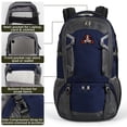 thumbnail image 3 of 50L Hiking Backpack for Men Women, Outdoor Camping Backpacking Backpack, Lightweight Travel Bag, Navy - 8013, 3 of 8