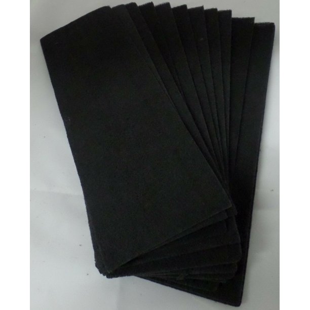 12 Pack Furnace Floor Register Vent Charcoal Carbon Filters 4" x 12