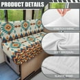 thumbnail image 6 of Yuyamidu Aztec African Tribal RV Dinette Cushion Covers Stretchy Loveseat Slipcovers for Travel Trailer Couch 2 Pack Soft RV Cushion Covers Camper Accessories, 6 of 7