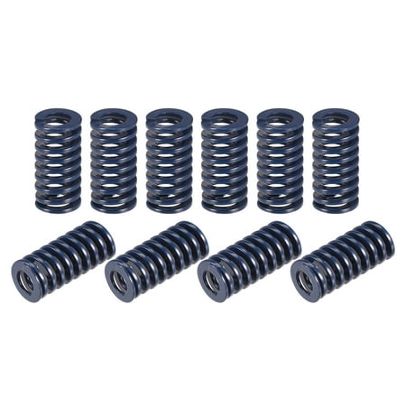 

Uxcell Die Spring 20 Pack 12mm OD 25mm Long Spiral Stamping Light Load Compression Die Springs Blue