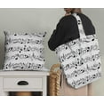 thumbnail image 5 of Soimoi White Cotton Poplin Fabric Notes Musical Instrument Printed Fabric 1 Yard 56 Inch Wide, 5 of 5