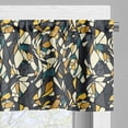 thumbnail image 3 of Ambesonne Trippy Valance Pack of 2, Fractal Formless Mosaic, 54"X12", Multicolor, 3 of 5