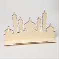 thumbnail image 5 of Ramadan Wooden Ornaments Eid Mubarak Table Decoration Festival Deco C, 5 of 5