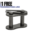 Maglia per catene a rulli, SKF PHC C12B-1C/L, catena tipo C12B, in