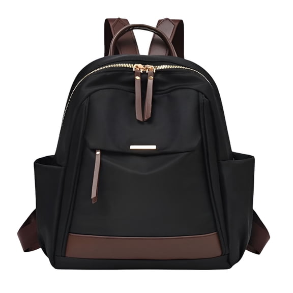 GASTROPOD Backpack Purse for Women, Fashion Oxford Cloth Convertible Shoulder Handbag Travel Bag Back Open Pocket Handbag, 9.8x4.7x13 In