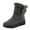 Grey, variant on Mostsola Winter Snow Boots for Women Anti-Slip Platform Booties Hook Loop Warm Mid Calf Boots