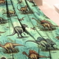 thumbnail image 3 of Colorful Dinosaurs Scientific Name Pattern Blanket,Comfortable Soft Lamb Wool Throw Blanket,All Season,Warm Lightweight Blankets for Sofa Bed Couch Living Room Chair,30"x40", 3 of 4