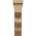 thumbnail image 2 of 4"W x 16"D x 16"H Thin Highland Rough Cedar Woodgrain TimberThane Corbel, Primed Tan, 2 of 6