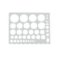 thumbnail image 1 of AMLESO Paper Quilling Tool Circle Template Drawing Ruler Stencil Different Sized Useful, 1 of 8