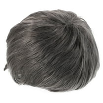 MLINS Grey  Cut Wigs For Black Women Gray Short Wavy  Wigs Short Women Wig  Cut Hair Short Layered  Wig