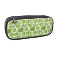 thumbnail image 2 of Lsque Green Various Lemons Printed Big Capacity PU Leather Pencil Case Large Pencil Pouch Stationery Pen Bag Pencil Holder for Teen, 2 of 6