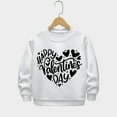 thumbnail image 6 of KyCheLot Kids Valentines Day Sweatshirts Boys Girls Print Shirt Crewneck Long Sleeve Lightweight Pullover Tops 2-12 Years, 6 of 6