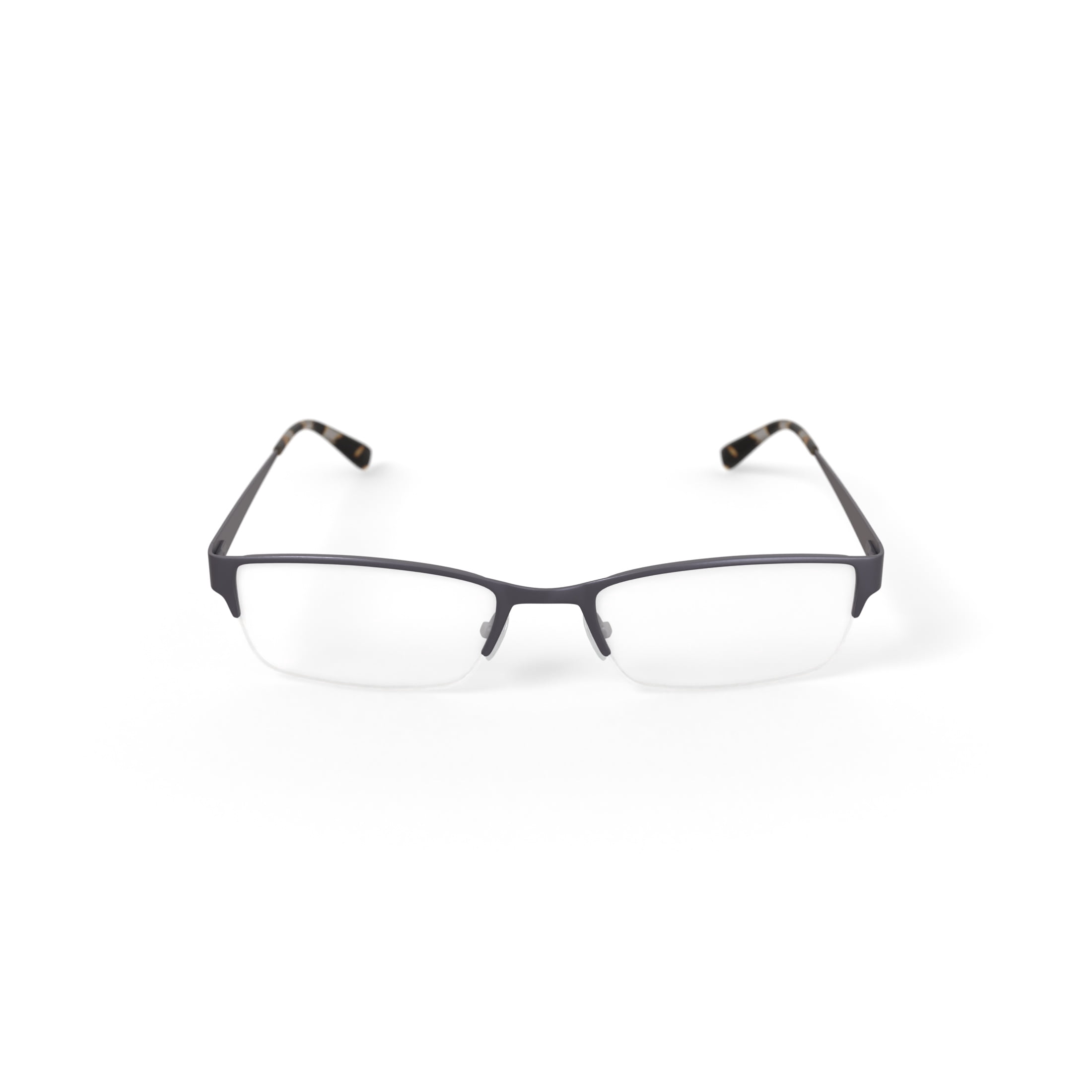 Trend By Dna Men's Rx'able Eyeglasses, A4004, Gun Metal, 55-19-145
