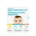 thumbnail image 4 of Frida Baby - Baby Grooming Kit - Grooming Kit Includes Finger Brush with Storage Stand Hair Brush with Case Styling Hair Comb Easy Grip Nail Scissors with Nail File and Case, 4 of 6