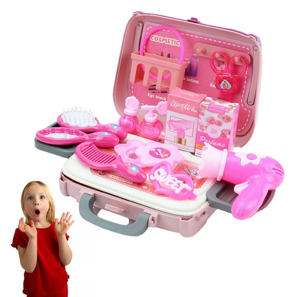 Set de style / style de Cheveux de Jouets, Sèche-cheveux Jouets pour  Enfants Filles