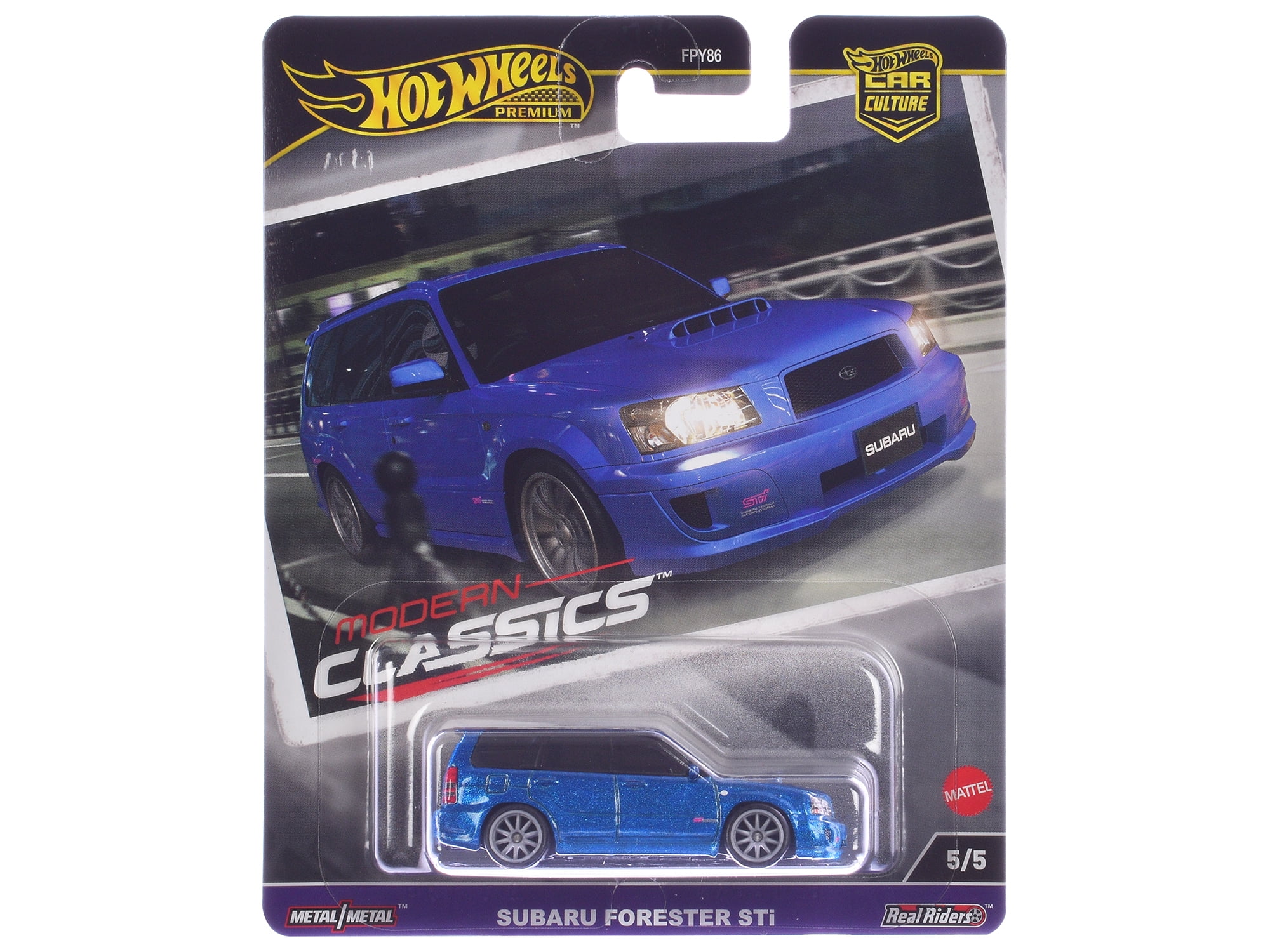 ミニカー MAD WHEELS SUBARU Forester STI Hot Wheels Premium 2024 