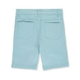 thumbnail image 2 of Dreamstar Girls' Twill Bermuda Shorts - true light blue, 7 (Big Girls), 2 of 2