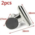 thumbnail image 4 of 2pcs Strong Magnetic Clips Heavy Duty Refrigerator Magnet Hook Clips for Photo Displays Whiteboards Locker Fridge Classroom School Office (38mm), 4 of 5