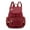Red, variant on MKF Collection Ivanna Women's Oversize Backpack Vegan Leather Top-Handle Daypack Bag by Mia K - Red