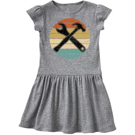 

Inktastic Mechanic Tool Set - Handyman Gift Gift Toddler Girl Dress