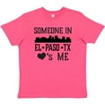 thumbnail image 3 of Inktastic El Paso Texas Someone Loves Me Skyline Youth T-Shirt, 3 of 5