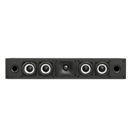Polk Audio - Monitor XT35 Center Channel Speaker - Midnight Black - image 2