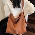 thumbnail image 3 of Stylago Slouchy Suede Tote Bags for Women Large Capacity Crossbody Shoulder Purses Ladies Zipper Handbags for College Everyday Brown, 3 of 7