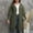 Army Green, variant on AOOCHASLIY Women Coat Clearance Women Fashion Solid Color Plus Size Loose MIDI Style Double Pockets Sweater Tops