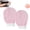 Pink-2PCS, variant on 2PCS Exfoliating Glove, Glow Exfoliating Glove, Silk Exfoliating Mitt, Exfoliating Mitts for Dead Skin Remove