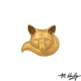 thumbnail image 1 of Michael Healy Designs MHS91 Fox Standard Size Door Knocker, Brass, 1 of 1