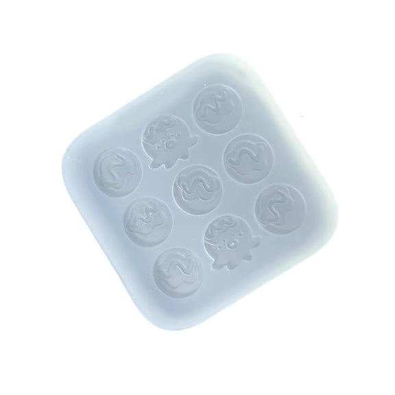 Ciwanning Silicone Mould for Personalize Octopus Balls Artisanal Projects Supplies