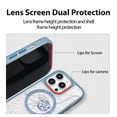 thumbnail image 4 of Nueva llegada, funda trasera de teléfono magnética mecánica a prueba de golpes con carga inalámbrica para Iphone 14 13 Pro 12 Pro Max 11 Xr Xs X, 4 of 4