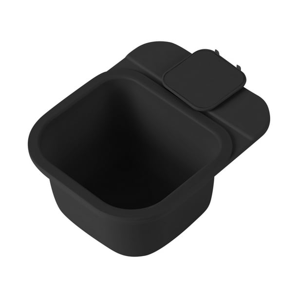 Guvpev Rotating Under Desk Storage Box Office Under Table Trash Can