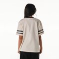thumbnail image 2 of Women's The Wild Collective  Cream Arizona Cardinals Vintage Drop Shoulder Oversized Boyfriend T-Shirt, 2 of 2