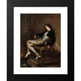 thumbnail image 2 of Jacques-Émile Blanche 15x18 Black Modern Framed Museum Art Print Titled - Mozart's Cherub (ca 1904), 2 of 5