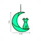 thumbnail image 5 of Hanging Stained Glass Window Dog Memorial, Pet Loss Sympathy Gift, Stained Glass Window Hanging, Dog Lover Memorial, Pet Sympathy Gift, Loss Of Dog Support, Foldable Frame, Clear Glass, For, 5 of 7