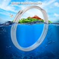 thumbnail image 4 of Rdeghly Key Holder, Key Ring,10Pcs 22mm Stainless Steel Key Holder Split Rings Key Ring Keychain Keyfob Accessories, 4 of 8