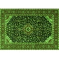 thumbnail image 1 of Ahgly Company Indoor Rectangle Medallion Green Traditional Area Rugs, 2' x 4', 1 of 1