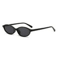 thumbnail image 1 of Lunettes de Soleil Rétro Monture Ovale Mode Unisexe Design Classique Années 90 Étroit Léger pour Cyclisme, 1 of 2