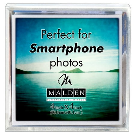 - Malden Smart Acrylic Cube Picture Frame