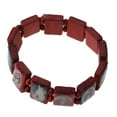 thumbnail image 2 of WINDLAND 4 Pieces Wooden Icon Bracelet Religious Catholic Jewelry Elastic Bead Bracelet Christian Supplies Jewelry Gift for Unise, 2 of 10