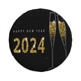 thumbnail image 2 of Easygdp Happy New Year 2024 (2) Wheel Sun Guard, Spare Tire Cover,Universal Trailer Suv Truck Camper Travel,Easy To Install And Remove -17 Inch, 2 of 9